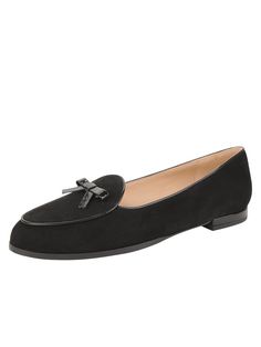 BELGICA LOAFER Belgian Loafers, Twill Fabric, Timeless Design, Black And White