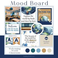 the front cover of mood board