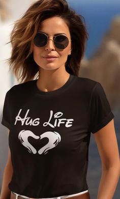 No negativity here! Living the dream in recovery, life is good - it's a Hug Life! Another 12 Step Lifestyle fav original! 5.3 oz. Pre-shrunk 100% cotton Double-needle stitched neckline, bottom hem and sleeves Seven-eighths inch seamless collar Shoulder-to-shoulder taping Tearaway label Inspirational Black Pre-shrunk Top, No Negativity, Hug Life, Living The Dream, 12 Step, A Hug, The Dream, Shoulder Taping, Original Design