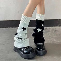 SPECIFICATIONS Material: PolyesterMaterial: AcrylicGender: WOMENItem Type: Leg WarmersName: AB Star Knitted Leg Warmerspackage: 1*pair of leg warmersSize: ONE SIZEUse for: new year's gift,boots socks,cosplay,y2k,lolita,Japanese JK,Material: Acrylic fiberColor: White+blackstyle: Jk lolita,Japanese,y2k,Harajuku Item Type: AB Star Knitted Leg Warmers Material: Acrylic + Wool Size: One Size Fits Most : Women Shoe US 5 ~ 8 / EU 36 ~ 39 / UK 2.5 ~ 5.5 / Asian 220 ~ 250Color: Brown Package List: 1 * pair leg socks Suitable : winter boots socks,cosplay,Jk lolita, JK clothing accessories, Japanese pile socks Note:1. The actual color maybe a little different from the picture.2. Due to manual measurement, the size of the product may have 1-2cm difference. Gothic Harajuku, Japanese Socks, Knitted Leg Warmers, Harajuku Women, Heart Socks, Calf Socks, Boot Socks, Halloween Accessories, Harajuku Fashion