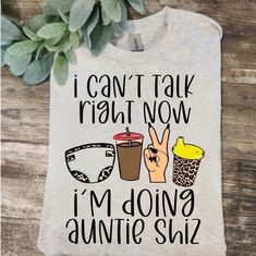 Cute Design ! Custom Made And Will Ship Within A Few Days! On Gildan Unisex Short Sleeve Sublimation Check Out My Page For More Designs Auntie Things, Auntie Life, Mom And Me Shirts, Aunt Shirt, Auntie Shirts, Aunt Shirts, Rainbow Shirt, Purple T Shirts, Beer Shirts