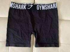 GYMSHARK Fit Shorts Color: black./white  Size: Large In great condition like new .  No pilling no major flaws.  Free shipping. we do not accept return. Gymshark Shorts, Pink Gym, Gymshark Black, Bike Pants, Gym Shark, Black Bike, Black And White Shorts, Black Seamless, Gymshark Women