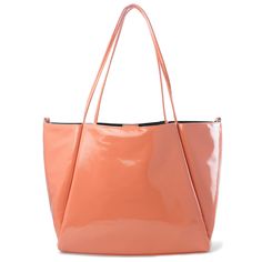 PRICES MAY VARY. This Stylish Tote is made from glossy patent faux leather in a generously sized, classical silhouette that fits everything you need for the day. Dimensions : 18.8''(L) x12.6''(H) x 4.7''(W) inches.just right size for your daily commutes;Convertible to a bucket shape bag-two side lobster clasp fastener provides an alternative way to carry. Top magnetic snap closure easy and quickly access the interior that roomy design enough space to hold 14 inch laptop and a pair of flat shoes.the interior feature a zipper pocket and slip pouch for your small items. Sturdy double handles,soft touch to comfortably fit over the shoulder.The Sleek exterior make it more waterproof and durable,easy to clean，you don't have to worry about dirt or spills. This fashionable and practical bag inspir Chic Glossy Tote Shoulder Bag, Chic Office Bag With Glossy Finish, Chic Glossy Shoulder Bag For Travel, Chic Glossy Finish Shoulder Bag For Travel, Everyday Double Handle Bags With Glossy Finish, Trendy Shoulder Bag With Glossy Finish For Everyday, Chic Glossy Shoulder Bag For Everyday Use, Modern Travel Bags With Glossy Finish, Trendy Glossy Shoulder Bag For Everyday Use