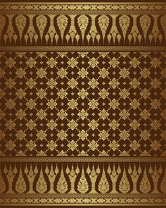 an abstract gold and brown background with intricate designs on the edges, in different colors