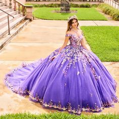 Quinceanera - Rapunzel Sweet 16, Purple Wedding Dresses, Pastel Prom Dress, Tangled Theme, Plus Prom Dresses, Purple Quinceanera, My Quinceanera, Quinceanera Dresses Red, Purple Quince