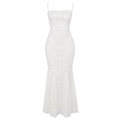 Unveil Your Allure Indulge in the epitome of summer elegance with our White Lace-up Maxi Dress. This stunning gown exudes sophistication, featuring a mesmerizing combination of delicate lace-up detailing, a flirtatious backless design, and a sleek silhouette that hugs your curves in all the right places. With its spaghetti strap sleeveless style and ankle-length hem, this dress effortlessly transitions from daytime chic to evening allure, making it a versatile must-have in any fashion-forward wo Summer Elegance, Sophisticated Dress, Stunning Gowns, Backless Design, Women's Wardrobe, White Maxi Dresses, Dress Backs, Easy Wear, Fashion Tops