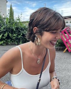 Hairstyle Engagement, New Hairstyle, Penteado Cabelo Curto, Mullet Hairstyle, Short Hair Haircuts, Cut My Hair, Aesthetic Hair