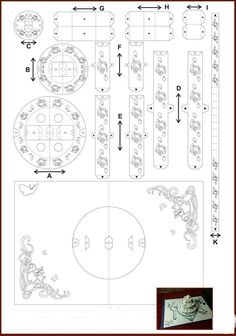 an image of a plan for a garden with flowers and plants on it, in the middle