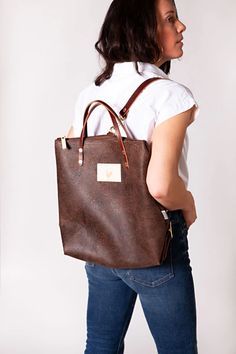 Birch Mocha Leather Backpack – Meanwhile Back on the Farm Brown Leather Backpack With Detachable Handle, Brown Satchel With Detachable Handle, Vintage Leather Backpack With Leather Handles For Everyday, Brown Leather Backpack With Detachable Handle For Travel, Brown Double Handle Backpack With Top Carry Handle, Leather Backpack With Top Carry Handle, Everyday Use Brown Backpack With Detachable Handle, Brown Backpack With Detachable Handle For Daily Use, Brown Leather Backpack For Daily Use