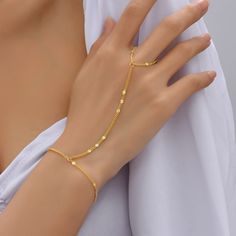 Metal Color: B420-8 Personalized Heart Bracelet, Rings For Women Gold, Finger Bracelets, Hand Harness, Sea Jewelry, Bracelet Viking, Stylish Bracelet, Couple Jewelry, Hand Chain