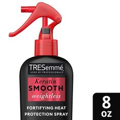 Tresemme Protecting Heat Spray Keratin Smooth for Taming Frizz & Reducing Breakage - 8 fl oz Tresemme Heat Protectant, Heat Spray, Drugstore Hair Products, Heat Protectant Spray, Heat Protectant Hair, Celebrity Hairstylist, Heat Protector, Heat Styling, Curling Irons