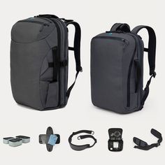 Bag Bundle - Carry-on 2.0 & Daily Bag - Minaal Functional Travel Accessories With Removable Pouch, Versatile Travel Accessories With Functional Pockets, Versatile Travel Bag For Overnight Trips, Functional Travel Accessories With Adjustable Strap, Functional Travel Accessories With Adjustable Strap For Trips, Multifunctional Travel Accessories For On-the-go, Functional Travel Accessories With Removable Pouch For Outdoor, Versatile Travel Accessories With Functional Pockets For Everyday, Versatile Luggage With Removable Pouch For Trips