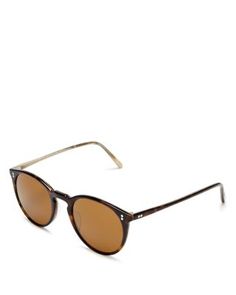 Oliver Peoples O'Malley Round Sunglasses, 48mm Classic Brown Round Sunglasses, Classic Round Brown Sunglasses, Oliver Peoples, Tortoise, Round Sunglasses, Jewelry Accessories, Pick Up, In Store, Buy Online