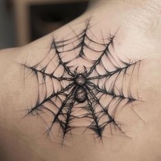 Spider Web Tattoo Art Collection Scary Tattoos, Gothic Tattoo, Halloween Tattoos