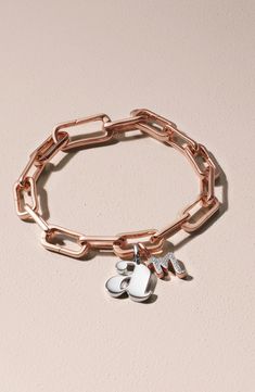 This high-shine bracelet is made with six push-clasp links that allow you to add as many Monica Vinader charms as you like for a custom, memory-filled style. Style Name:Monica Vinader Alta Capture Charm Bracelet. Style Number: 5704107. Available in stores. Luxury Metal Charm Bracelet With Lobster Clasp, Elegant Metal Charm Bracelet With Removable Charms, Luxury Metal Jewelry With Removable Charms, Modern Jewelry Charm Bracelet, Modern Charm Bracelets Jewelry, Modern White Gold Link Charm Bracelet, Luxury Chain Link Charm Bracelet, Luxury Silver Charm Bracelet With Lobster Clasp, Elegant Link Charm Bracelet