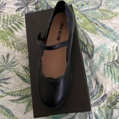 Black Baby Doll Flats Size 61/2 Wide Brand New Never Worn Black Baby Dolls, Black Baby, Lower East Side, Black Babies, Black Doll, Shoes Baby, Shoes Color, East Side, Baby Doll