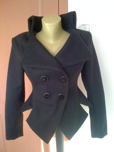 Womens turquiose wool slim fit blazer.This is a very stylish and elegant wool jacket.A jacket especially made to turn heads and give you that wow factor. Fully linned.Length at back 58cm.SIZE CHARTSIZE S - US 6, UK 8, EU 36bust: bust around 34.5”/90cmWaist: waist around 27.5”/70cmHips: hips around 34.5”/90cmSIZE M - US 8, UK 10, EU 38bust: bust around 37.5”/95cmWaist: waist around 29.5”/75cmHips: hips around 37.5”/95cmSIZE L - US 10, UK 12, EU 40bust: bust around 39.5"/100cmWaist: waist around 3 Chic Asymmetrical Winter Blazer, Elegant Asymmetrical Winter Blazer, Asymmetrical Formal Winter Blazer, Asymmetrical Fitted Blazer For Office, Asymmetrical Winter Formal Blazer, Fitted Asymmetrical Blazer For Office, Fitted Asymmetrical Winter Blazer, Fitted Asymmetrical Outerwear For Office, Fitted Modern Pea Coat For Workwear