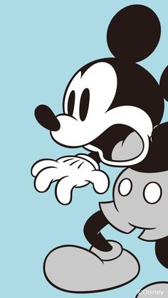 a cartoon mickey mouse with one hand on his hip and the other holding it's head