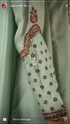 Work On Sleeves, Shah Jahan, Zara Shahjahan, Luxury Pret, Couture Embroidery, Pakistani Bridal Dresses