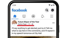 #Facebook Displaying #Context #Labels to #Pages content displaying in the #NewsFeed... Facebook News, Facebook Users, In The News, Page Facebook, Say Anything, Have You Seen, What You See, Satire, Fan Page