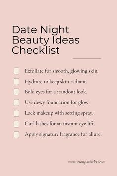 Get ready to glow with these 15 date night beauty tips! Look gorgeous and feel amazing on your next romantic outing. Eye Lift