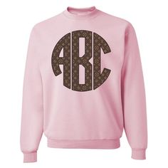 Monogrammed 'Designer LV Pattern' Big Print Crewneck Sweatshirt Logo Print Sweater For Winter Loungewear, Trendy Crew Neck Sweater With Logo Print, Trendy Fall Sweatshirt With Logo Print, Casual Monogram Print Sweater For Fall, Black Monogram Print Tops For Fall, Casual Monogram Print Sweatshirt For Winter, Trendy Cotton Tops With Monogram Print, Fall Monogram Print Long Sleeve Sweater, Casual Long Sleeve Monogram Sweatshirt