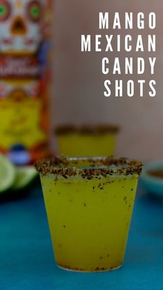 mango mexican candy shots recipe- cinco de mayo shots