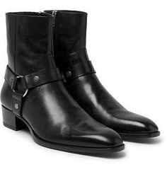 Mens Biker Boots, Mens Designer Boots, Chelsea Boots Men Outfit, Boots Men Outfit, Saint Laurent Boots, Leather Biker Boots, Suede Chelsea Boots, Mens Boots Fashion, Harness Boots