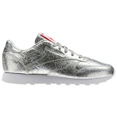 Product Details Reebok Classics Classic Leather HD (Silver Metallic/Snowy Grey) Women's Shoes BS5115 (SIZE:7.5) CLASSIC LEATHER HD TENNIS A CLASSIC SHOE WITH SUMMER SHINE Say goodbye to the subtle. Our 4th Of July design pack (July 4, U.S. Independence Day) captures the spirit of the stripes and stars of the American flag this summer to give your style a bit of fun. Inspired by the views and flavors of roasts and fireworks at home, this festive pack is burning with textures, bright colors and un Metallic Sneakers For Sports, Metallic Round Toe Sneakers For Sports, Silver Synthetic Sneakers For Streetwear, Metallic Synthetic Sneakers For Sports, 4th Of July Design, July Design, Reebok Classics, Roasts, July 4