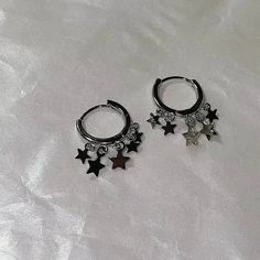 Mqtime Fashion Star Tassel Trendy Korean y2k Girls Silver Pentagram Hoop Earrings for Female Jewelry Wholesale Korean Y2k, Y2k Girls, Female Jewelry, Fashion Star, Jewelry Wholesale, Wholesale Jewelry, Star Fashion, Tassels, Hoop Earrings