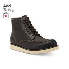 in stock Casual Fitted Work Boots With Reinforced Toe, Casual Fitted Snip Toe Work Boots, Casual Fitted Work Boots With Snip Toe, Casual Fitted Moc Toe Boots, Eastland Shoes, Preschool Outfits, Mens Cologne, Surf Shop, Pump Sandals