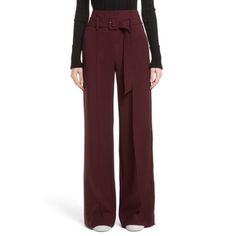 Size Type: Regular Style: Pants Pant Style: Wide Leg Pattern: Solid Features: Belted Details: High Waist Pleated Material: Viscose Care Instructions: Dry Clean Only Sku: 543410197 Mpn: H0906209 - Please Note: - All Images Are Stock Images. Colors May Vary Slightly Belt Pants, Brown Dress Pants, Casual Dress Pants, Black Cropped Pants, Leg Belt, Wide Leg Dress Pants, Business Casual Dresses, Belted Pants, Wide Leg Linen Pants