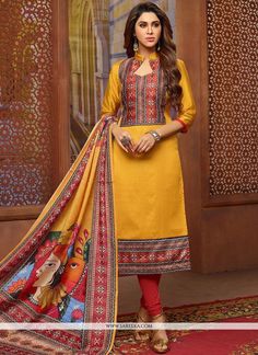 Dobby Pattern, Churidar Suits, Cotton Dress Material, Indian Suits, Salwar Kameez Designs, Embroidery Suits, Oct 11, Churidar