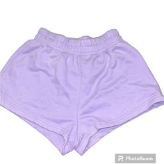 Lavender Sweat Shorts Soft Casual Lavender Shorts For Summer, Purple Loungewear Shorts For Summer, Summer Loungewear Purple Shorts, Summer Purple Loungewear Shorts, Trendy Purple Shorts For Loungewear, Summer Purple Lounge Shorts, Trendy Purple Loungewear Shorts, Lavender Casual Short Bottoms, Lavender Short Bottoms For Spring