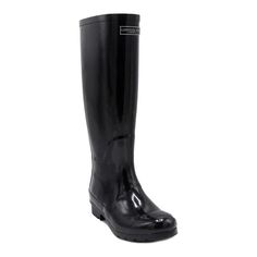 Combat dreary weather with with these women's Thames rain boots from London Fog.Watch the video to find out how to perfectly fit your boots.BOOT FEATURESWaterproofKnee high styleTreaded soleBOOT CONSTRUCTIONRubber upper & outsoleCotton liningBOOT DETAILSRound toePull onPadded footbed2-in. heel15-in. shaft15-in. circumference Size: 8. Color: Black. Gender: female. Age Group: kids. Insulated Round Toe Rain Boots For Rainy Season, Insulated Round Toe Rain Boots, Waterproof Rain Boots With Round Toe, Rain Boots For Rainy Season With Round Toe, Round Toe Waterproof Boots For Rainy Season, Waterproof Boots With Round Toe For Rainy Season, Insulated Round Toe Boots For Rainy Season, Weatherproof Waterproof Boots With Round Toe For Rainy Season, Insulated Round Toe Boots For Rain