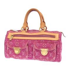 Louis Vuitton Monogram Denim Neo Speedy Hand Bag Pink Size: W:32h:16d:16 Color: Pink Luxury Bags With Pockets In Monogram Canvas, Bags Louis Vuitton, Louis Vuitton Bags, Pink Bag, Hand Bag, Louis Vuitton Monogram, Pink Color, Louis Vuitton Bag, Louis Vuitton