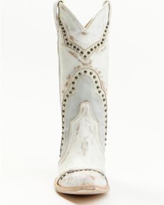 White Wedding Boots, Cute Cowgirl Boots, White Cowboy Boots, Womens Cowgirl Boots, Bota Country, Inlay Design, Gold Boots, Wedding Boots, Jeep Stuff