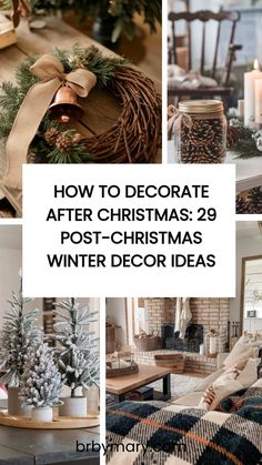 Winter Decorations For Home After Christmas, Winter Tree Decorations After Christmas, Valentine Winter Decor, Colorful Winter Decor, After Christmas Decor Winter Decorations Living Rooms, Winter Tree Decor After Christmas, Decoration After Christmas, Neutral Winter Decor After Christmas, Winter Decor Aesthetic