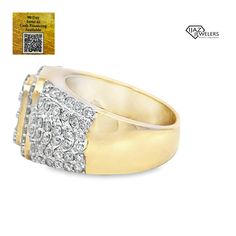 14K Gold 2.95 CTW Diamond Ring Available With These Specifications: Metal: 14K Gold Color: Yellow Weight: 14.3 g Stones: Diamond Shape: Round CTW: 2.95 SZ: 10 (Resizing Available) Gia Certified 14k Gold Cluster Ring, Gia Certified White Diamond Ring In 14k Gold, Luxury Gia Certified Cluster Ring In Yellow Gold, Luxury Gia Certified Yellow Gold Cluster Ring, White Diamond Round Signet Ring, Gia Certified 14k Gold Signet Ring For Anniversary, Gia Certified 14k White Gold Diamond Ring, Gia Certified Gold Halo Ring, Modern Gold Rings Gia Certified