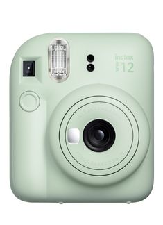 an instax camera is shown on a white background