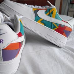 Express yourself on the canvas of the Colors Doodle Custom Air Force 1. Its vibrant colors and stylish design let you be daring and creative, turning heads wherever you go. Dare to stand out! Let the world see your unique flair - add some Colors Doodle to your sneaker collection today! 🔥 100% genuine, Brand New.👟 Custom sneakers.💫 Every pair is hand-made to order.✨ Best quality waterproof and scratch-proof paints used.✨ 1000+ satisfied customers across various platforms. 🌎Free worldwide ship Custom Air Force 1, Custom Sneakers, Sneaker Collection, Custom Shoes, Air Force 1, Stylish Design, Custom Orders, Air Force, Force