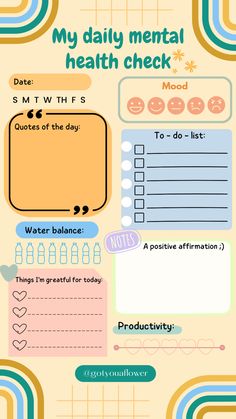 Self Care Template Aesthetic, Health And Wellness Journal Template, Journal Templates Layout Aesthetic, Journal Template Aesthetic Ipad, Daily Routine Template Aesthetic, Journal Template Aesthetic Printable, Gratitude Journal Ideas Aesthetic, Daily Routine For Mental Health, Therapy Journal Template