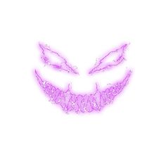 an image of a face made out of pink sparkles on a white background with the word smile written across it