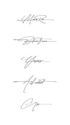 three signed autographs for two different people