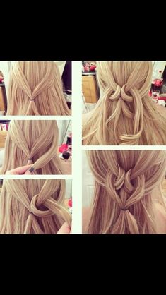 Half vast Heart Hair, Hair Pictures, Twist Hairstyles, Pretty Hairstyles, Hair Hacks, Hair Tutorial