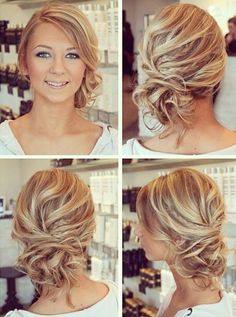 wedding hair Wedding Hair Bridesmaid, Casual Wedding Hair, Wedding Hair Half, Shoulder Hair, Hair Bridesmaid, Bridesmaid Hair Down