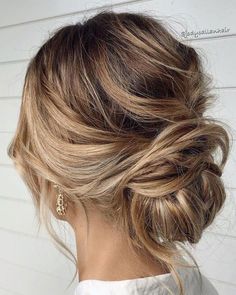 Messy Updo Hairstyles, Hairstyles Romantic, Messy Wedding Hair, Messy Hair Updo, Romantic Updo, Elegant Wedding Hair