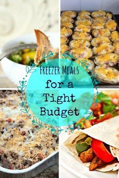 freezer meals for a tight budget that are easy to make and great for busy nights