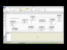 a computer screen showing a flow diagram