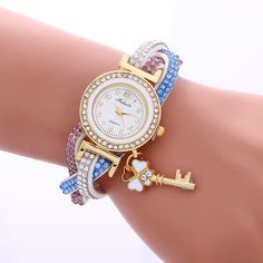 White Stone Bracelet, Women's Dress Watches, Multicolor Bracelet, Bracelet Wrist, Bracelet Watches Women, Luxury Bracelet, Watches Luxury, Women Watches, Best Diamond